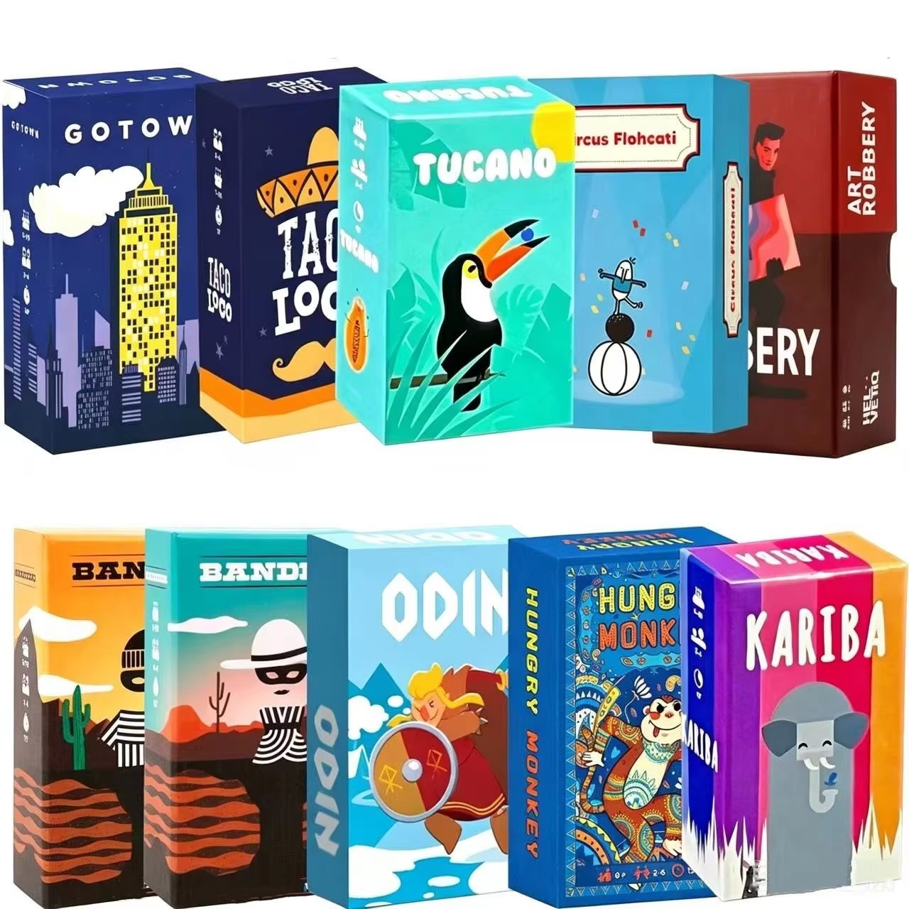 Board Game Bang - HOT Brettspiele Tucano | Kariba |