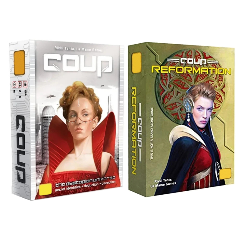 Board Game Bang - Neue Coup-Bretter und -Karten | Streitfall