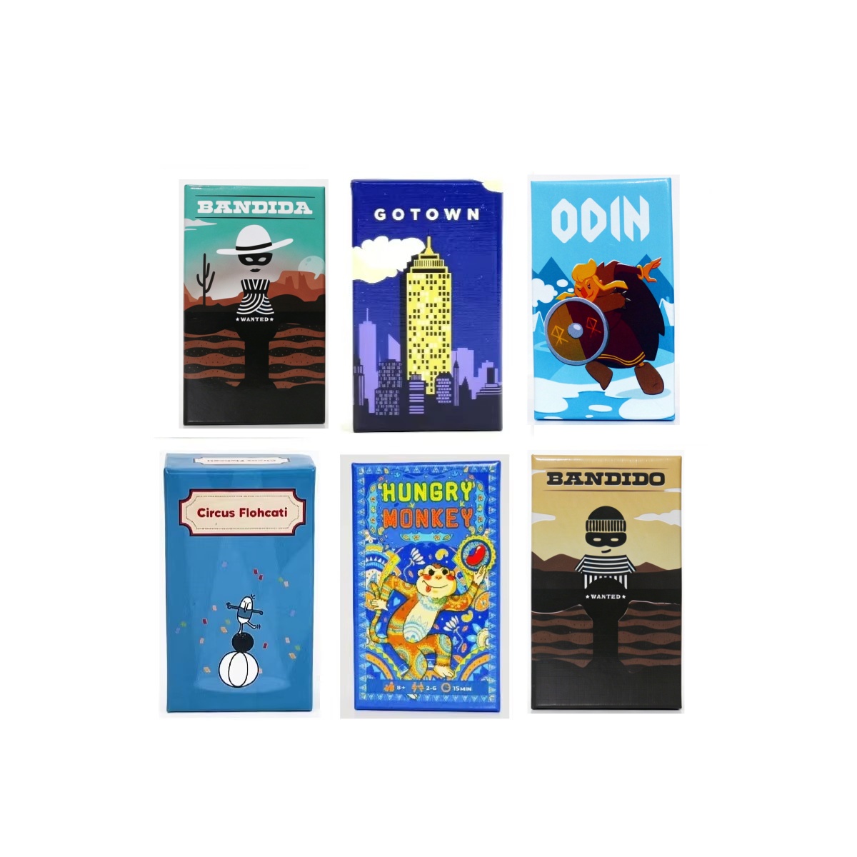 Board Game Azul - Hungriger Affe | Zirkus Flohcati |