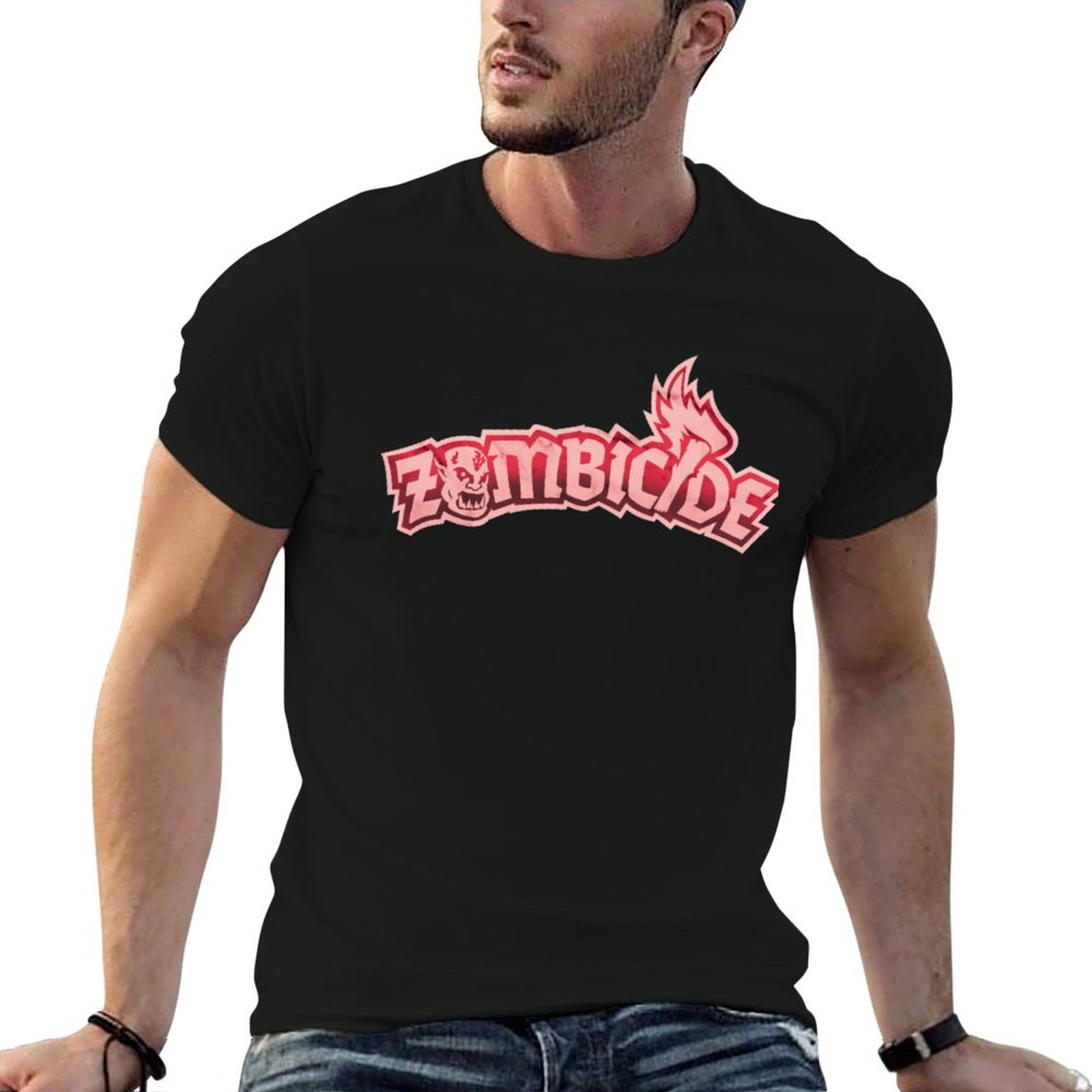 Board Game Zombicide - Zombicide BoardGame T-Shirt Herren-T-Shirts, hochwertige, bedruckte