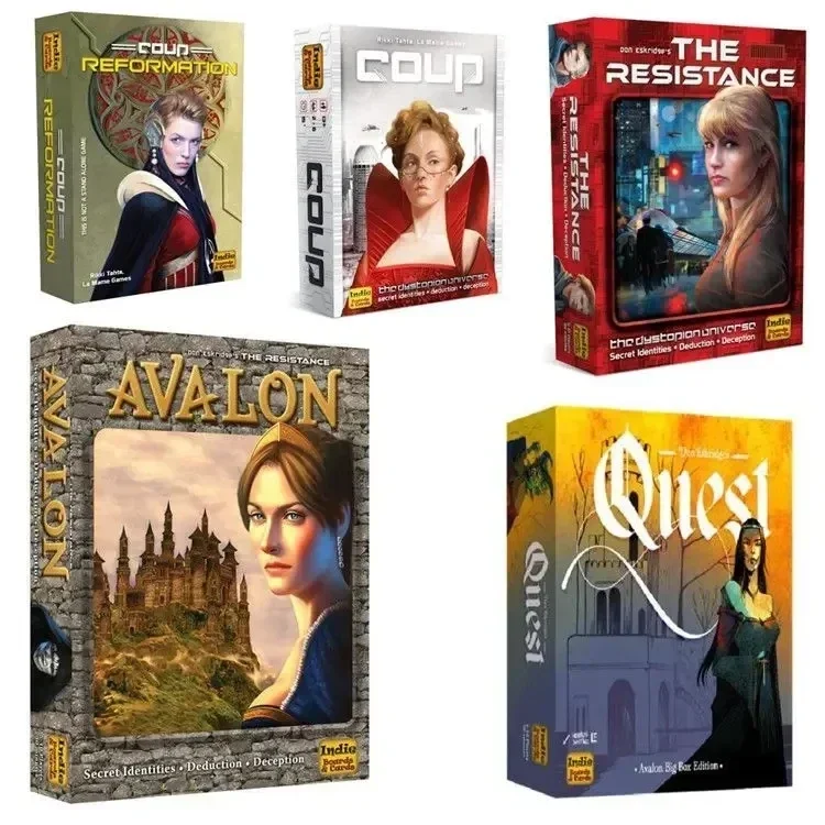 Board Game Bang - Brettspiel The Resistance Avalon Coup Quest