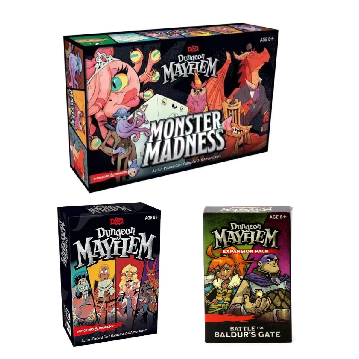 Board Game Bang - Baldur's Gate Dungeon Mayhem Brettspiele Monster