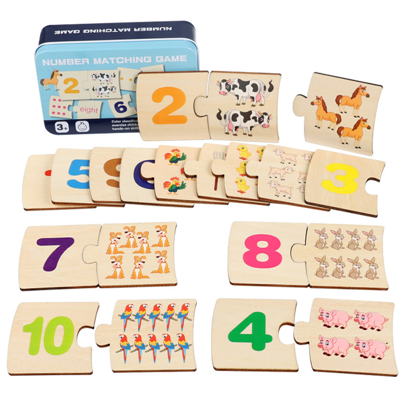 Board Game Anak - Kinder Eisen Box Anzahl Aufklärung Gepaart