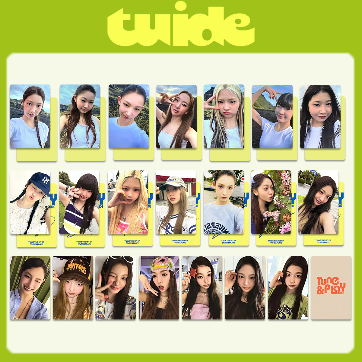 3/7 Stück Idol Girl TUIDE Neue – Board Game Card Bewertung und Preis