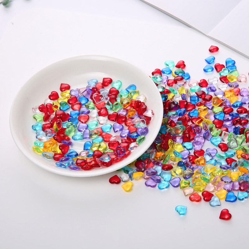 100PCS 10*4mm Herz Form Acryl  – Board Game Harvest Bewertung und Preis