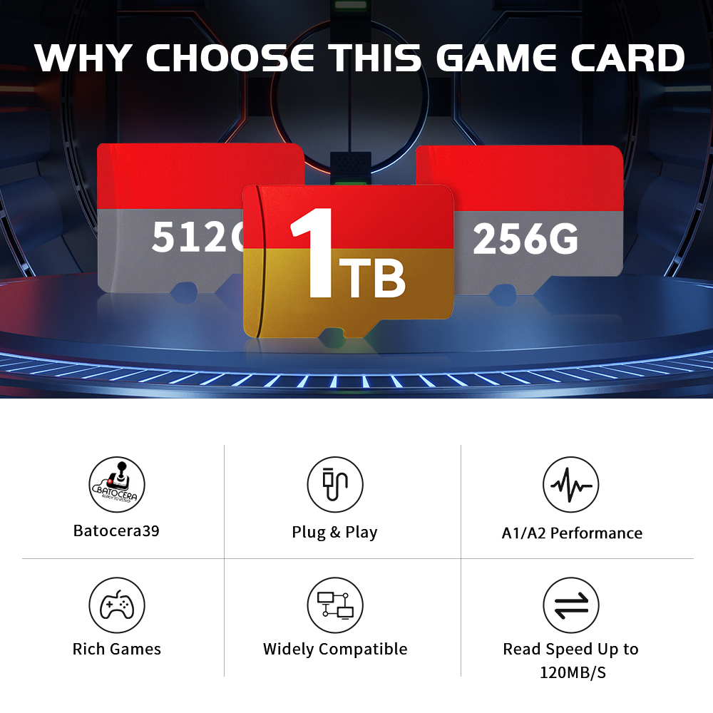 1 TB neueste Batocera 39 OS TF – Board Game Steam Bewertung und Preis