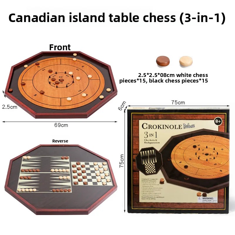 Massivholz Crokinole-Brett - H – Board Game Harvest Bewertung und Preis