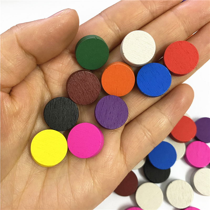 50 stück 15*5MM 11 Farben Holz – Board Game Harvest Bewertung und Preis