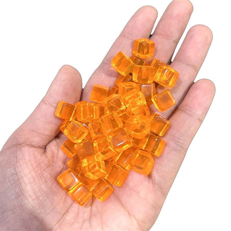 100 teile/satz 8mm Klar Würfel – Board Game Harvest Bewertung und Preis