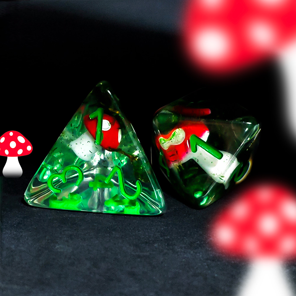 7 Teile/satz DND Würfel Transp – Dice Set Polyhedral Bewertung und Preis
