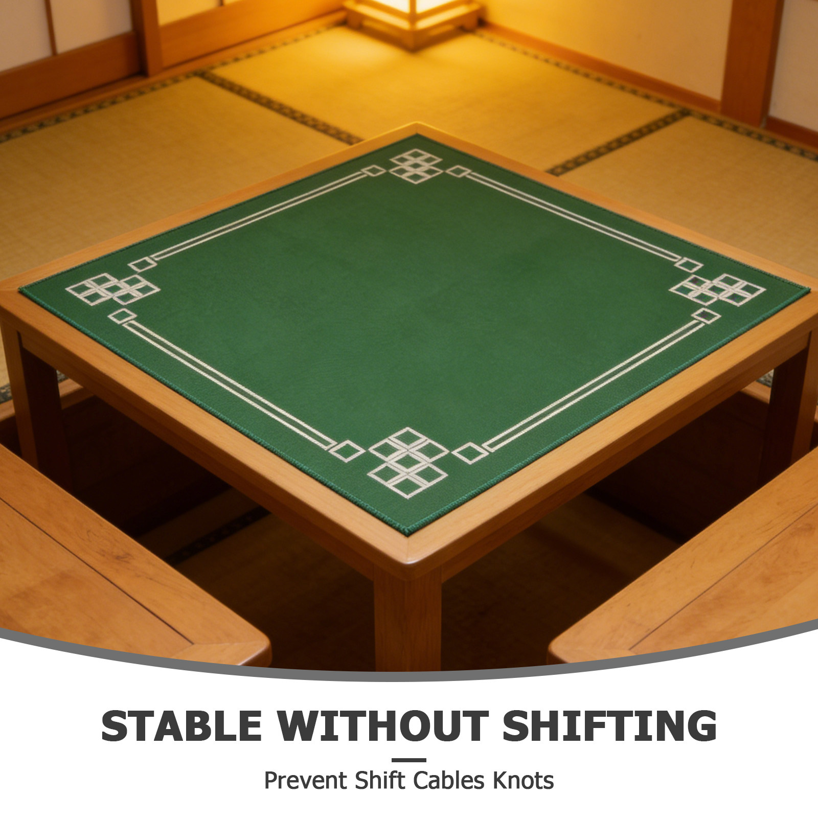 Anti-Rutsch-Mahjong-Matte, 70  – Board Game Card Bewertung und Preis