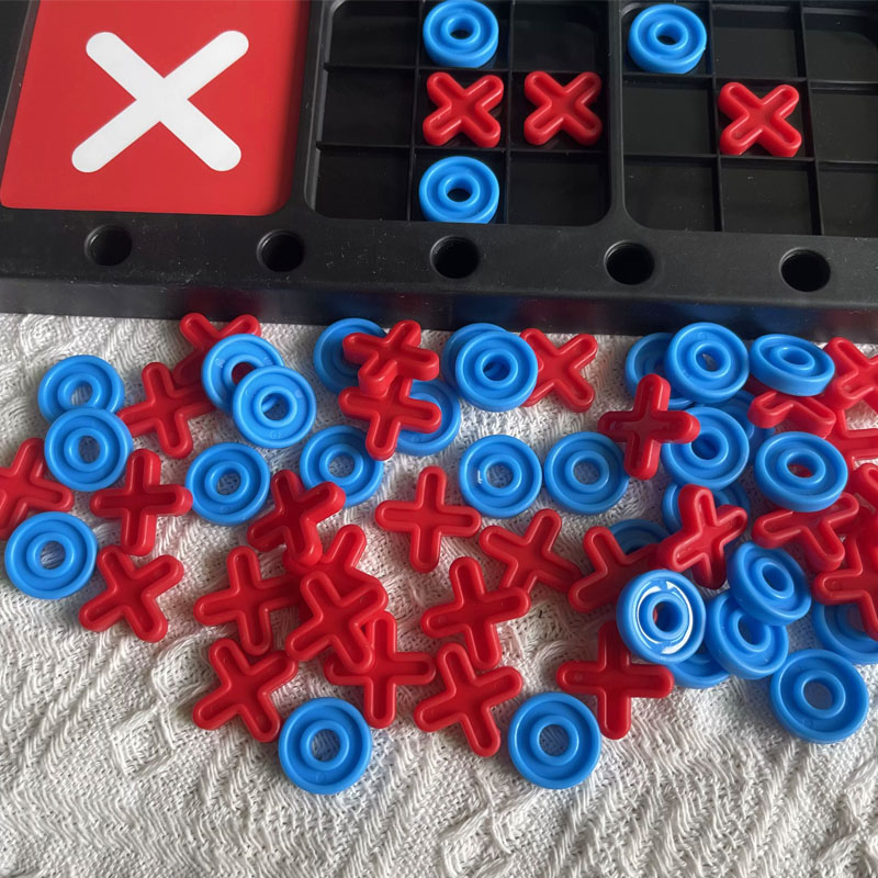 NEU 2-in-1 Tic-Tac-Toe-Brettsp – Board Game Family Bewertung und Preis