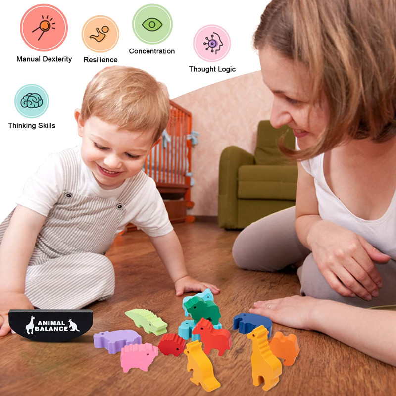 Neue Kinder Montessori Holz Ti – Board Game Anak Bewertung und Preis