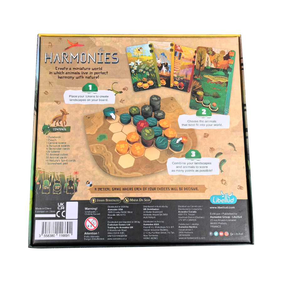 Harmonies – Brettspiele – Krea – Board Game Bang Bewertung und Preis