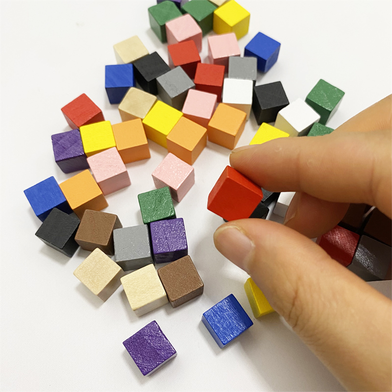 50 Teile/lose 10mm Bunte Holz  – Board Game Harvest Bewertung und Preis