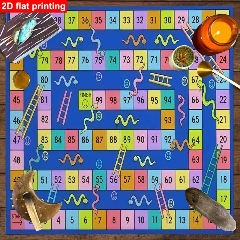 Buntes Schlangen-und-Leitern-B – Board Game Cafe Bewertung und Preis